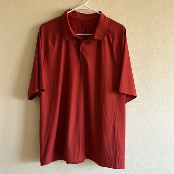 lululemon athletica Red Polo Shirt - Picture 2 of 9